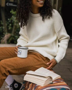 Gondwana Classic Knitted Jumper - Off White -Passenger Clothing Store r0rfSdRJGanyQ9roIbEOtGLmdyxJ3ZXovQivChzHLXQ