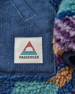 Clover Recycled Deep-Pile Sherpa Fleece - Deep Blue Camo Pattern -Passenger Clothing Store rujJuvc96Kk sb8w4I8Ui1bykXzwxNW0eLdqp9O2qk0