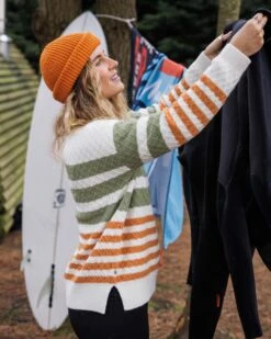 Ramble Recycled Knitted Jumper - Off White -Passenger Clothing Store sqAZo0xOdtaNFalRiJvFql10mWQXCGFuYZT9b1d1RP8