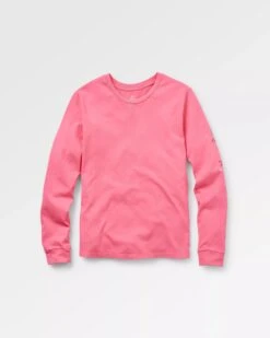 Chica Recycled Cotton LS T-Shirt - Soft Rose