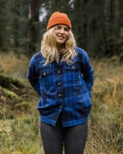 Harmony Organic Cotton Check Shirt - True Blue -Passenger Clothing Store tnhMEDF8vXPEVPVxEb8hoG1PkG6aZK5F1q80rE TwFw