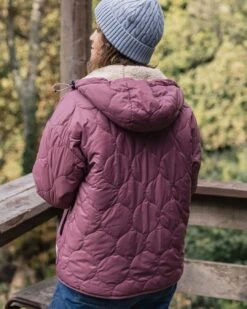 Earthy Recycled Sherpa Lined Insulated Jacket - Crushed Berry -Passenger Clothing Store tqXGXKqmwo5jzxkDDhrZ83VBkEZqkoS4RTwiGwS35 w
