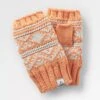 Lily Recycled Fleece Lined Fingerless Mittens - Apricot -Passenger Clothing Store tuJ14Cc4iRgGIgUBO9PpTnsf4CVKDA8tAn6Fh vXqY8