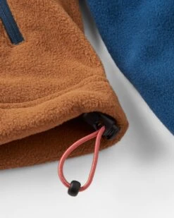 Ridge Full Zip Recycled Polar Fleece - Dark Denim/Toffee -Passenger Clothing Store u50ONro5JMMfUMRXLtTHKH7RGztIUyiAhJ00euHsV7g