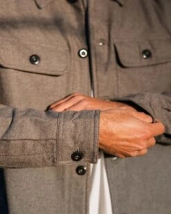 Freestyle Sherpa-Lined Overshirt - Grey Marl -Passenger Clothing Store vsWsTsQ1XwaqLUyP8DOgY VWaxeSMb5bfOxCJbeXxT4