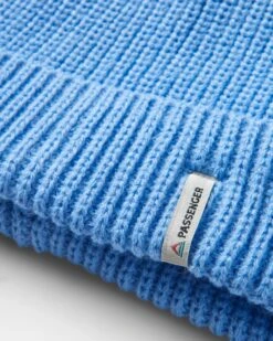 Compass Recycled Beanie - Cornflower -Passenger Clothing Store vuvuFbsuGiimidLhfZvE0gz16m34c7R6fSRnDqZFSJ0