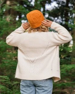 Homey Recycled Knitted Cable Cardigan - Off White -Passenger Clothing Store w7G7JKuF6Gw3xeoz0fZaoeMEZbGRsspSGianGuFgzYI