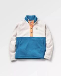 Snowdrop Pullover Recycled Polartec® Fleece - Corsair/ Vintage White -Passenger Clothing Store wt 8ve5hKFFKNzvlFNAud65WUV6FSng0BWK5BcerJk