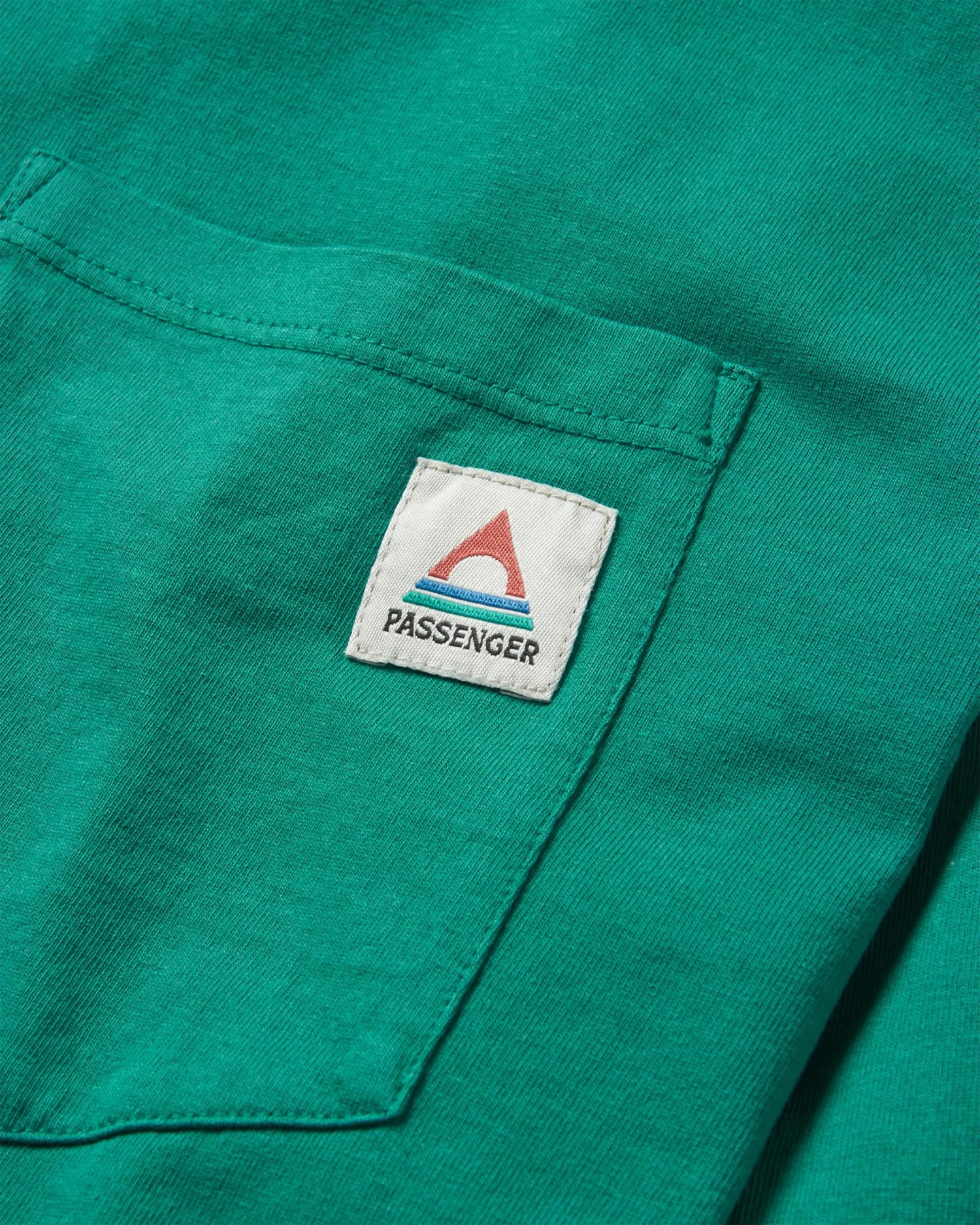 Heritage Recycled Relaxed Fit LS T-Shirt - Forest Green 4 Heritage Recycled Relaxed Fit LS T-Shirt - Forest Green - Image 2