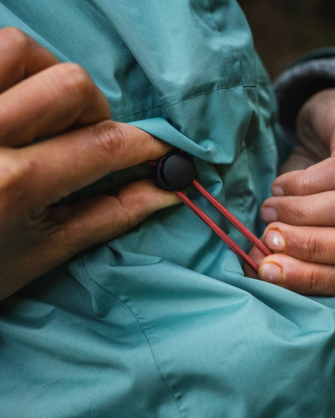 Scene Water Resistant Recycled Jacket - Shallow Water/ Corsair Blue 8 Scene Water Resistant Recycled Jacket - Shallow Water/ Corsair Blue - Image 6