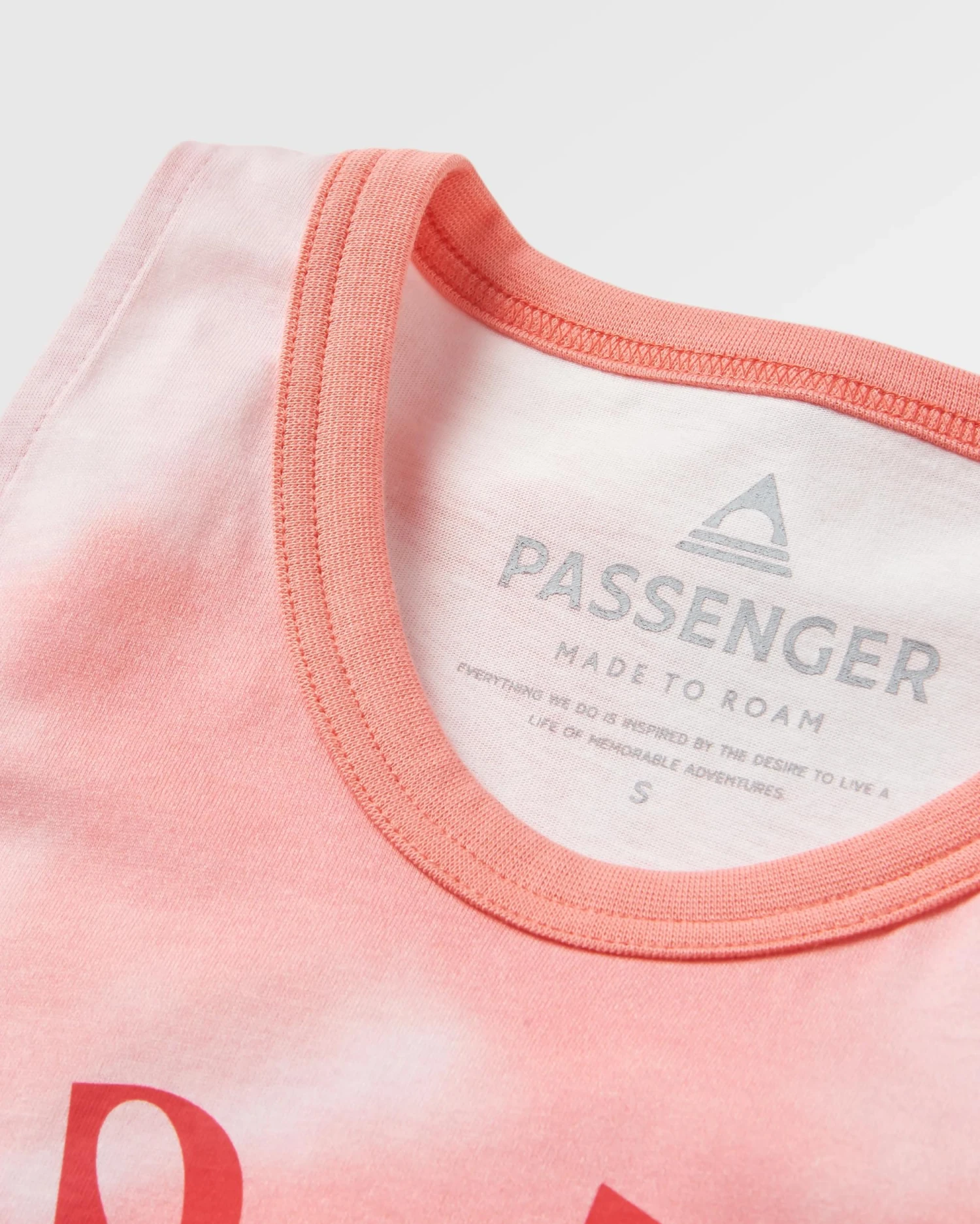 Discovery Organic Cotton Vest - Tie Dye Shell Pink 5 Discovery Organic Cotton Vest - Tie Dye Shell Pink - Image 3