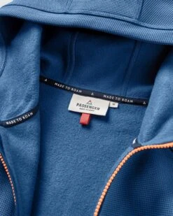 Vertical Full Zip Hooded Recycled Fleece - Dark Denim -Passenger Clothing Store yD3mjrPUecDx TRrwsOhYrzHPg0dABnMiDpkKnGTlR4