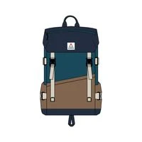 Boondocker Recycled 26L Backpack - Biscuit Blue Multi 9 Boondocker Recycled 26L Backpack - Biscuit Blue Multi - Image 7