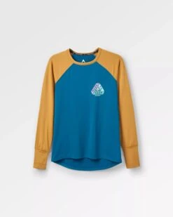 River Recycled Active LS T-Shirt - Dusty Ochre/ Corsair Blue -Passenger Clothing Store zAfUq2WVJKLm2a MzHclw79hXUV YzUpDcigpDhI4HE