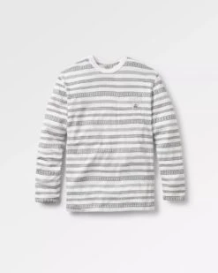 Crackle Organic Relaxed Fit LS T-Shirt - White Fairisle Stripe 12 Crackle Organic Relaxed Fit LS T-Shirt - White Fairisle Stripe -Passenger Clothing Store zOnaV9FrOsQex64yMRFLAChYb4bwX74yUUuX1CFMX70