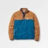 Set Off Recycled Polar 1/4 Zip Fleece - Toffee/Blue Steel -Passenger Clothing Store zQJmRHPoCmgYC2TAsWRHAnuHQJiLN5wqv9Z6654QG20