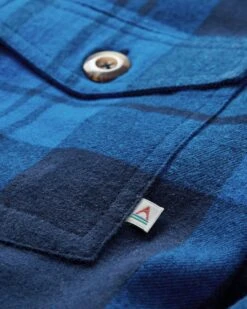 Harmony Organic Cotton Check Shirt - True Blue -Passenger Clothing Store zsdcrCjaUmnxIachwv8b94aKpXjXVuonI3 eGc8Ofys